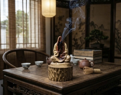 Tượng Vô Diện xông trầm